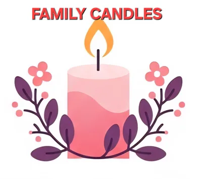 Family Candle - ხელნაკეთი სანთელი