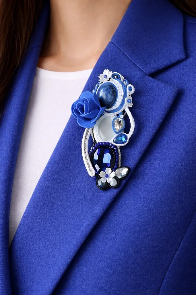 ხელნაკეთი გულსაბნევი 