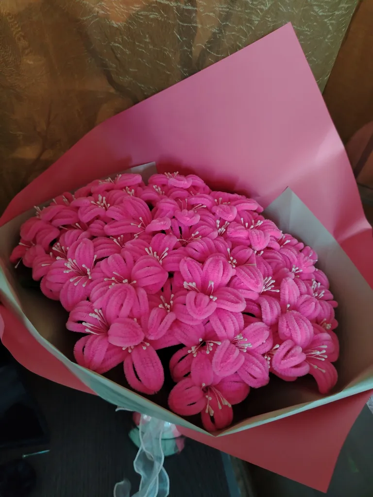 Ხელნაკეთი ყვავილები