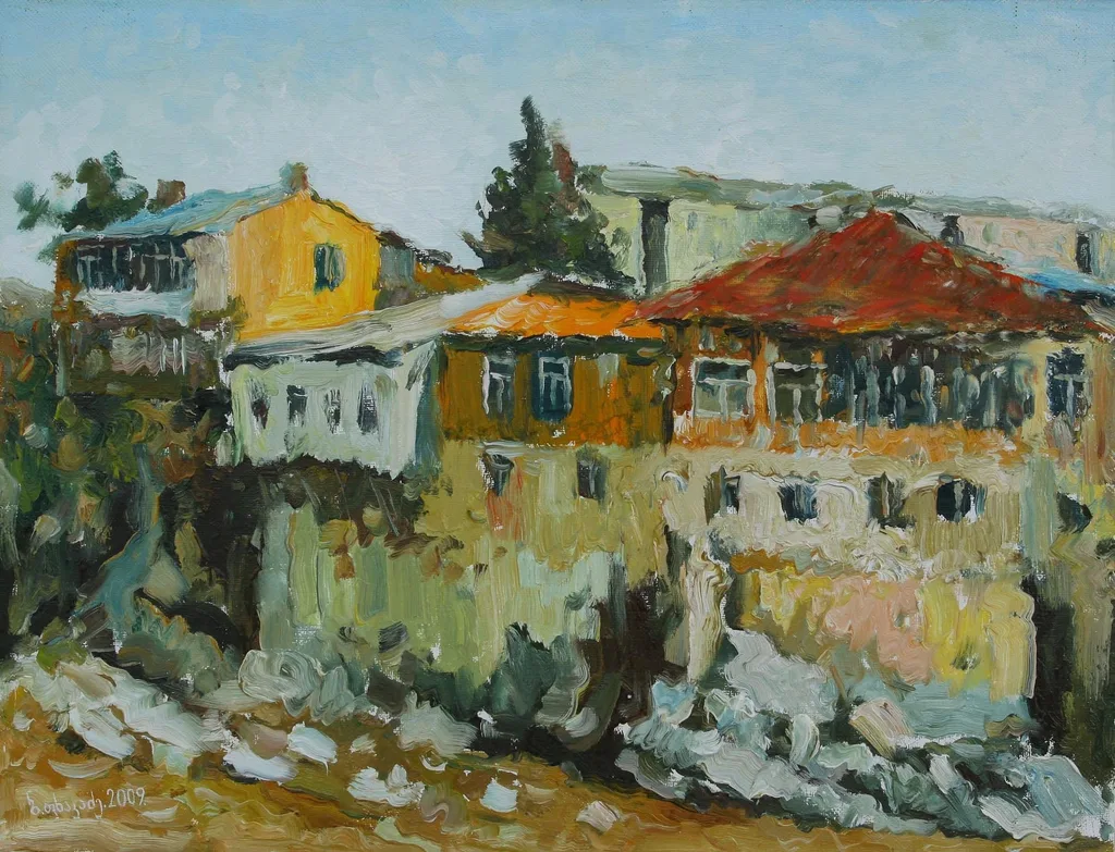 ძველი სახლები რიონზე