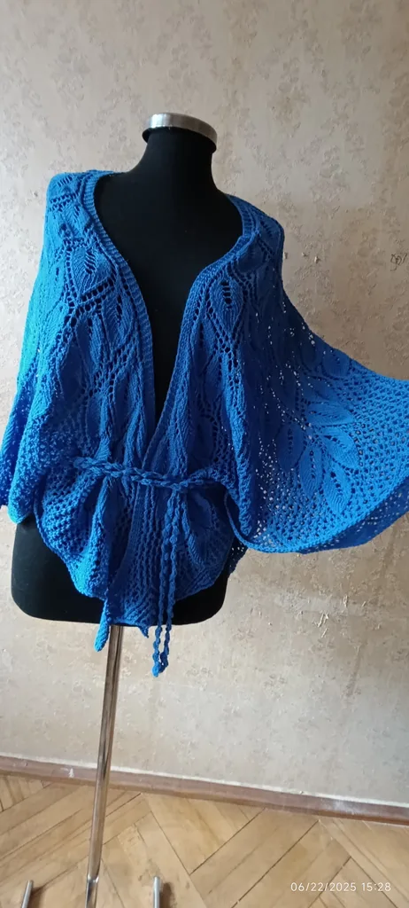 შალი მოსასხამი გაზაფხულის ტყე