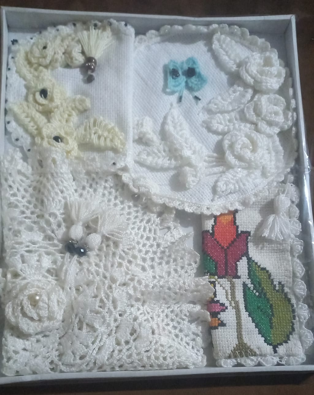 დეკორატიული მაქმმანის კომპლექტი