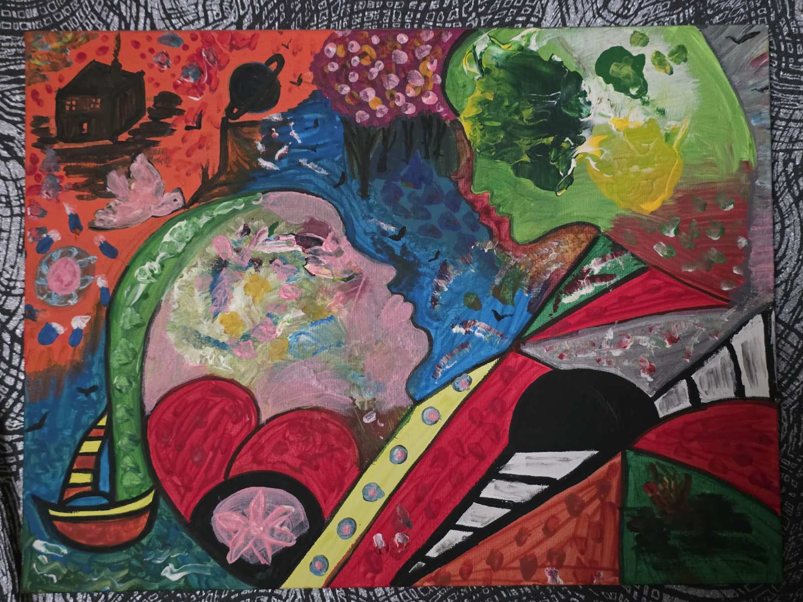 ზღვა მზის ჩასვლისას