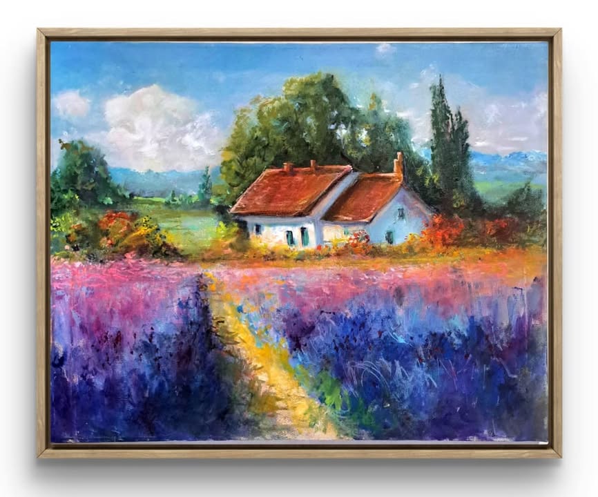 ლავანდის მდელო