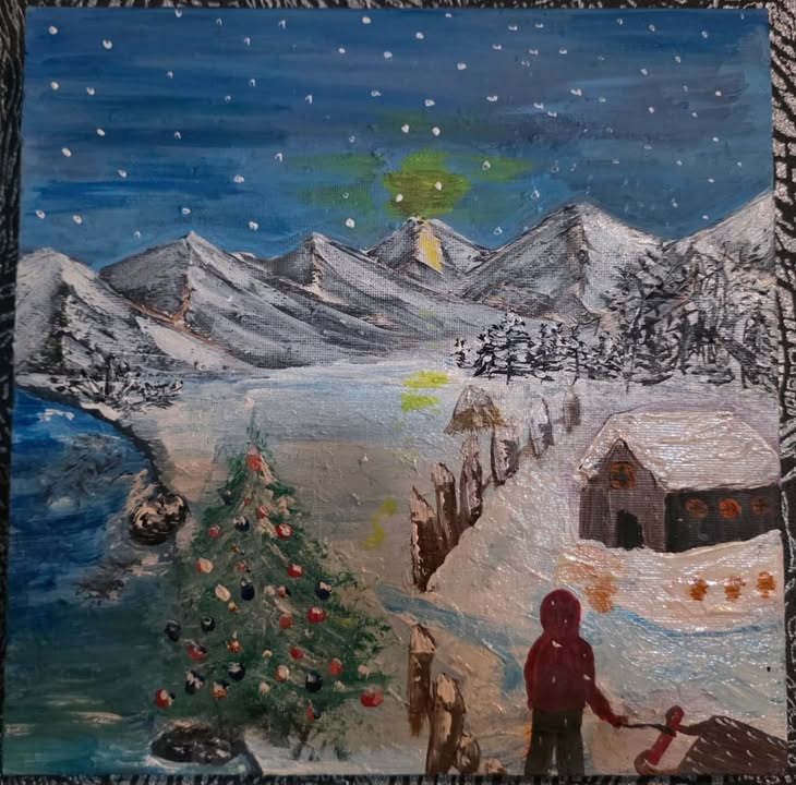 ახალი წელი სოფელში